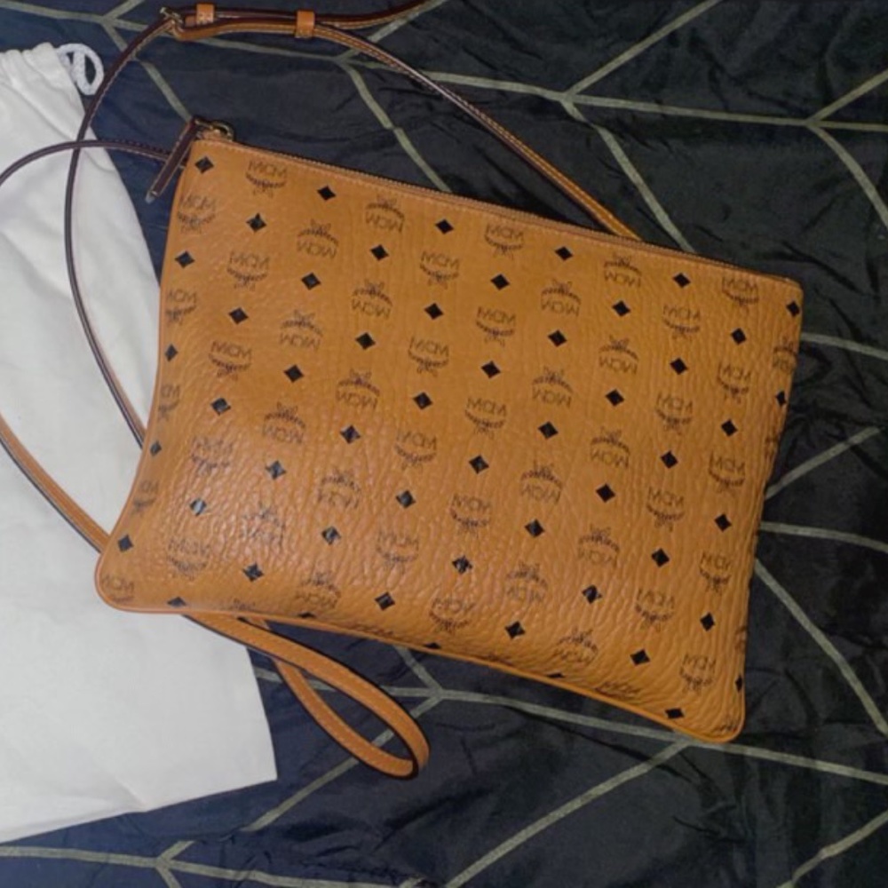 MCM Visetos Crossbody Bag